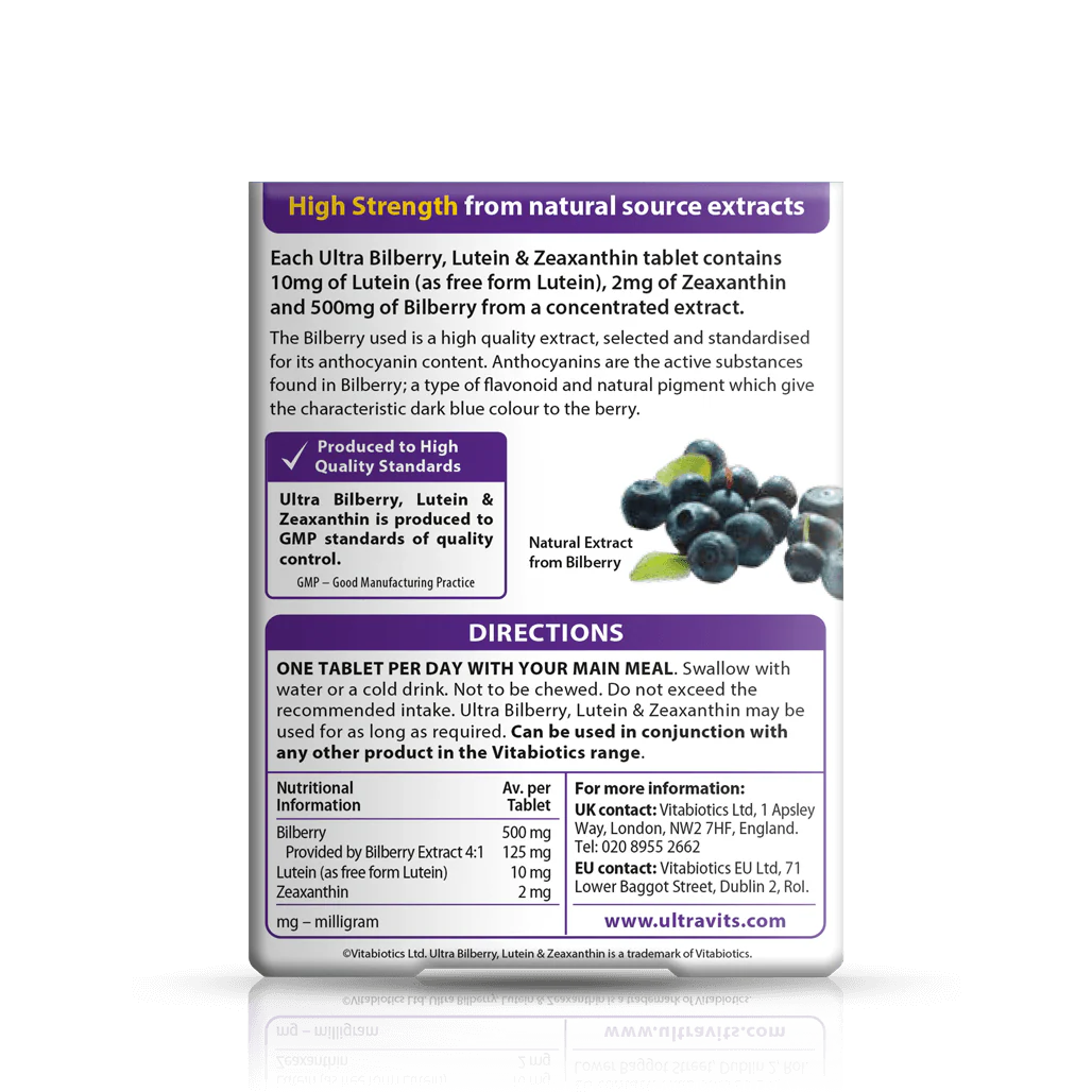 Ultra Bilberry, Lutein & Zeaxanthin - Image 3