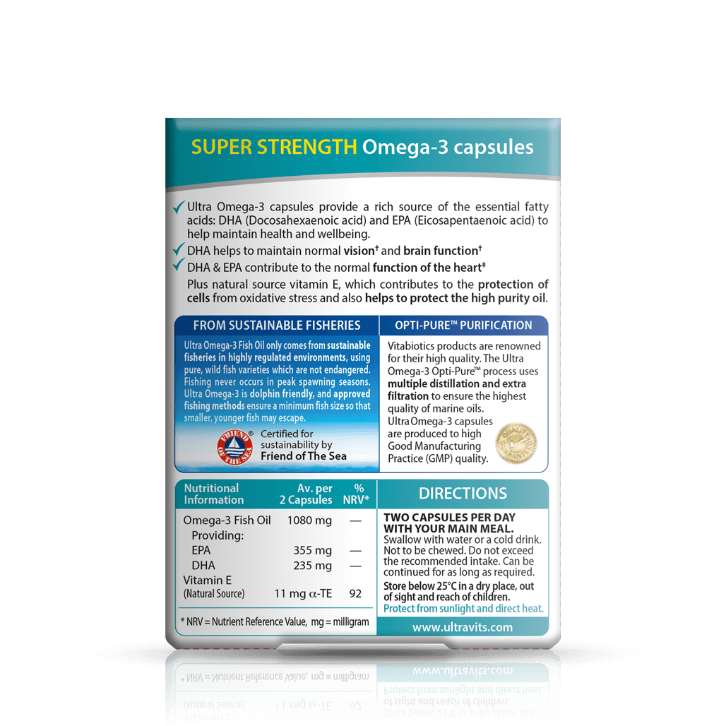 Ultra Omega-3 High Purity Fish Oil - Image 3