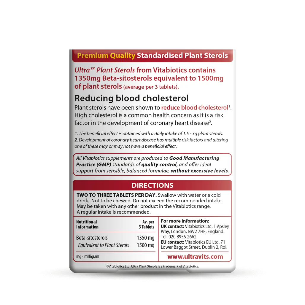 Ultra Plant Sterols (500mg) - Image 3