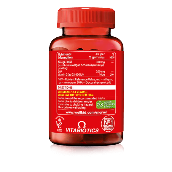 Wellkid Marvel Omega-3 - Image 3